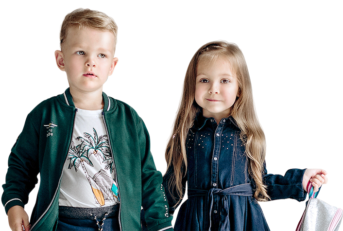 Комплекты стильной одежды для детей 5–8 лет